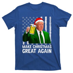 Make Christmas Great Again Beer Drinking Xmas Trump T-Shirt