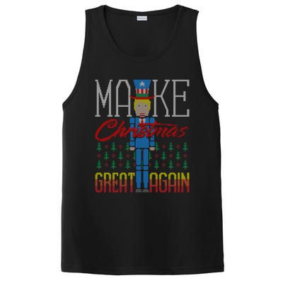 Make Christmas Great Again Trump Usa Ugly Christmas Great Gift PosiCharge Competitor Tank