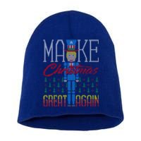 Make Christmas Great Again Trump Usa Ugly Christmas Great Gift Short Acrylic Beanie