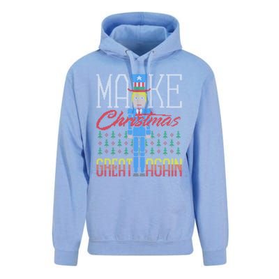 Make Christmas Great Again Trump Usa Ugly Christmas Great Gift Unisex Surf Hoodie