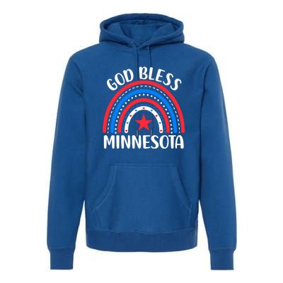 Minnesota Cool Gift I Love Minnesota Usa Great Gift Premium Hoodie