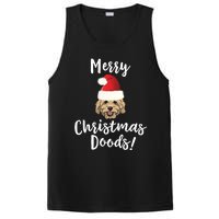 Merry Christmas Goldendoodle Funny Dog PosiCharge Competitor Tank