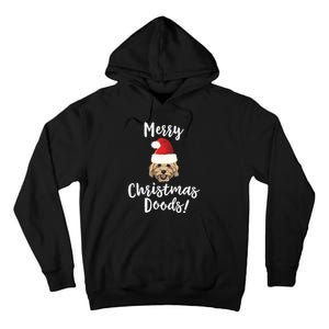 Merry Christmas Goldendoodle Funny Dog Tall Hoodie