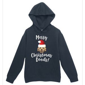 Merry Christmas Goldendoodle Funny Dog Urban Pullover Hoodie