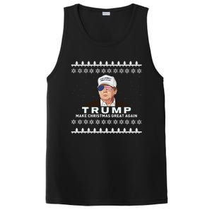 Make Christmas Great Again Trump Xmas Funny 2024 PosiCharge Competitor Tank