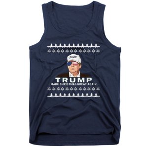 Make Christmas Great Again Trump Xmas Funny 2024 Tank Top