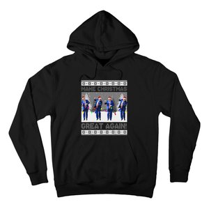 Make Christmas Great Again Trump Dance Xmas Hoodie