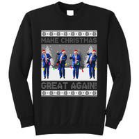 Make Christmas Great Again Trump Dance Xmas Sweatshirt