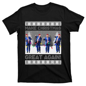 Make Christmas Great Again Trump Dance Xmas T-Shirt