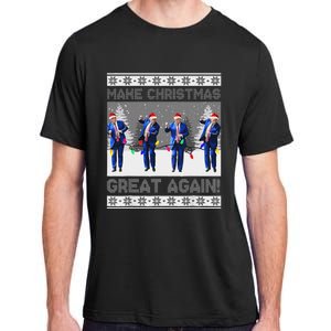 Make Christmas Great Again Trump Dance Xmas Adult ChromaSoft Performance T-Shirt