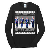 Make Christmas Great Again Trump Dance Xmas Tall Long Sleeve T-Shirt