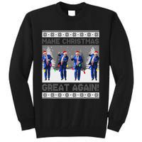 Make Christmas Great Again Trump Dance Xmas Tall Sweatshirt