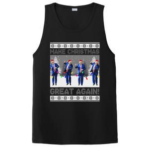 Make Christmas Great Again Trump Dance Xmas PosiCharge Competitor Tank