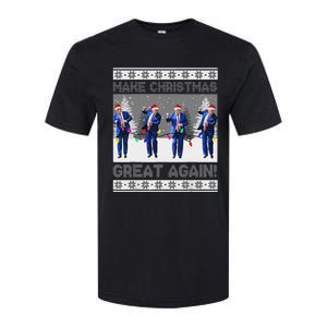 Make Christmas Great Again Trump Dance Xmas Softstyle CVC T-Shirt