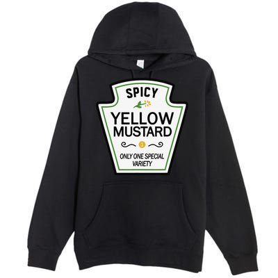 Mustard Condiments Group Halloween Costumes Premium Pullover Hoodie