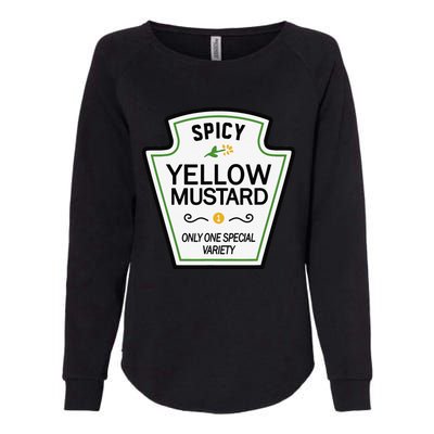 Mustard Condiments Group Halloween Costumes Womens California Wash Sweatshirt