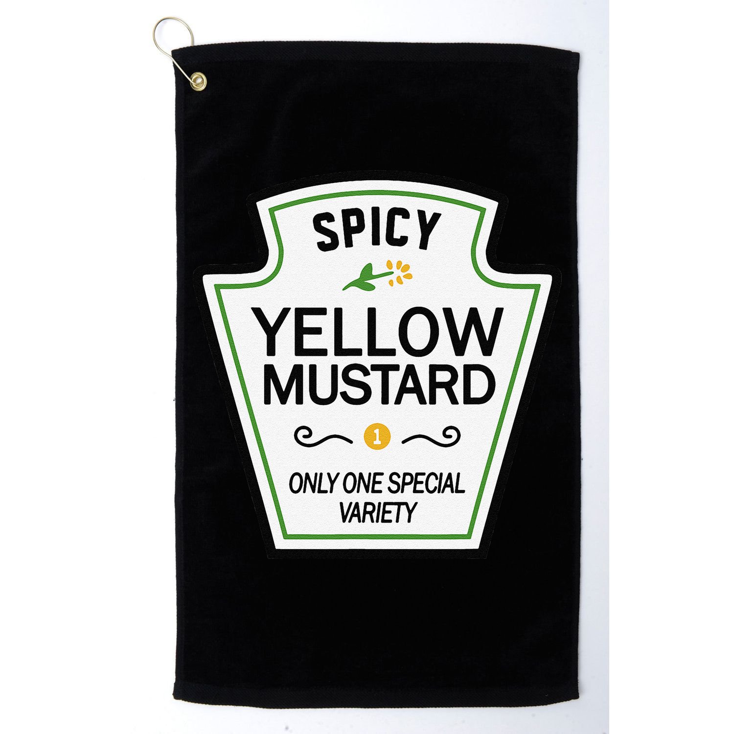 Mustard Condiments Group Halloween Costumes Golf Towel