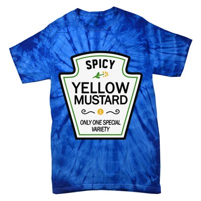 Mustard Condiments Group Halloween Costumes Tie-Dye T-Shirt
