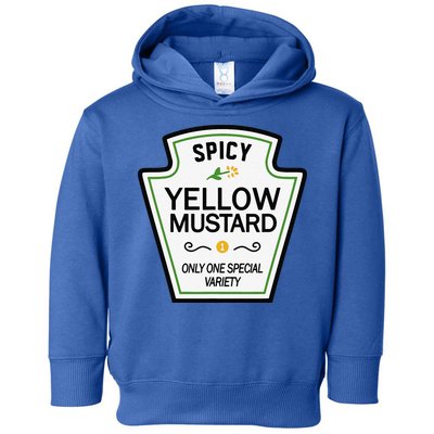 Mustard Condiments Group Halloween Costumes Toddler Hoodie