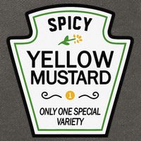 Mustard Condiments Group Halloween Costumes Cotton Canvas Backpack