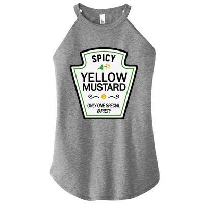 Mustard Condiments Group Halloween Costumes Women’s Perfect Tri Rocker Tank