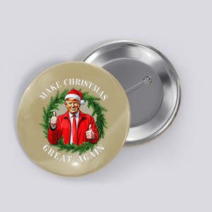 Make Christmas Great Again Donald Trump Maga Button