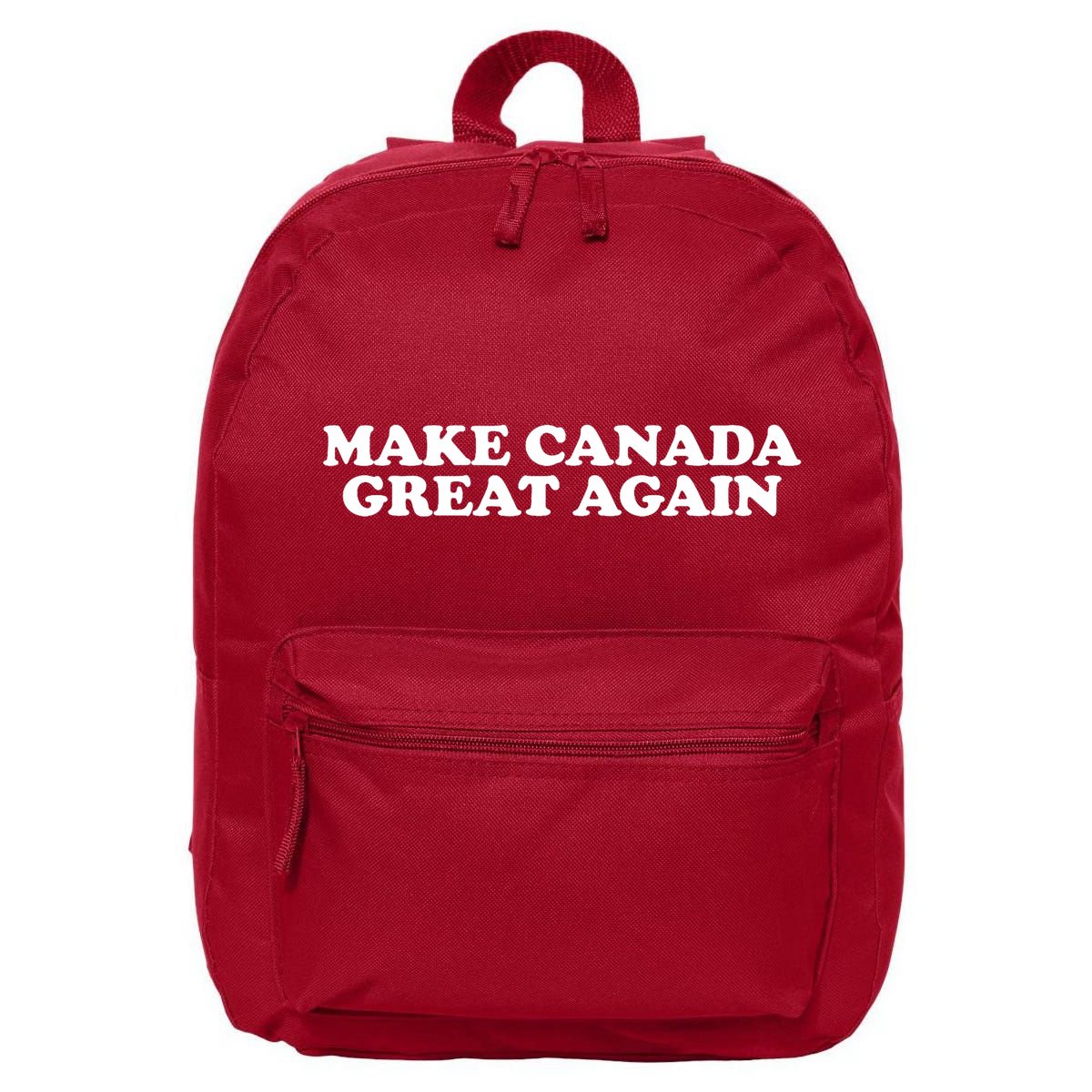 Make Canada Great Again Canada 51st State Funny 16 in Basic Backpack