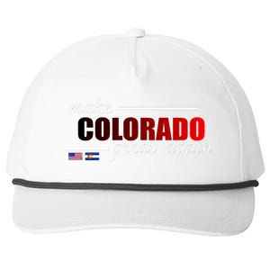 Make Colorado Great Again Snapback Five-Panel Rope Hat