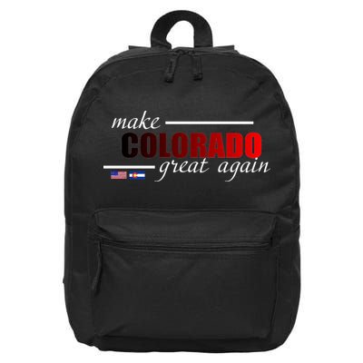Make Colorado Great Again 16 in Basic Backpack