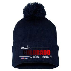 Make Colorado Great Again Pom Pom 12in Knit Beanie