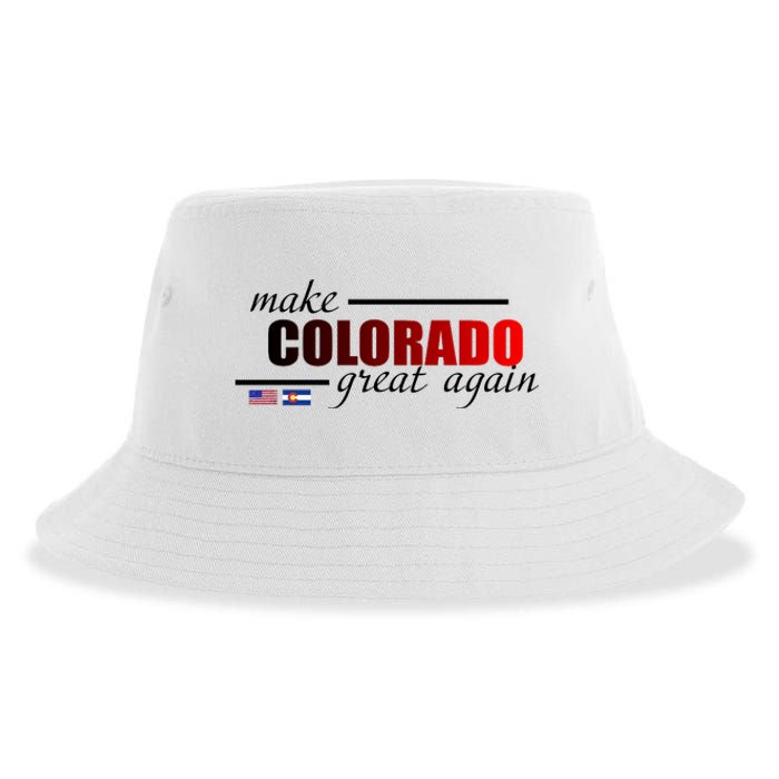 Make Colorado Great Again Sustainable Bucket Hat