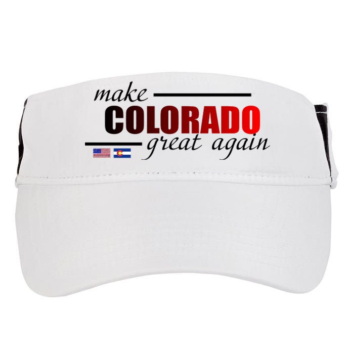 Make Colorado Great Again Adult Drive Performance Visor