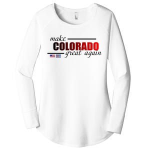 Make Colorado Great Again Women's Perfect Tri Tunic Long Sleeve Shirt