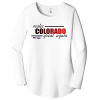 Make Colorado Great Again Women's Perfect Tri Tunic Long Sleeve Shirt