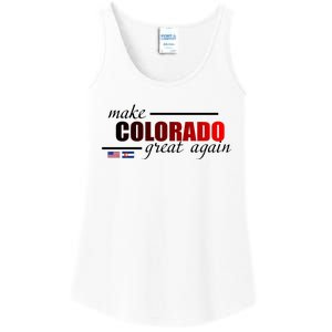 Make Colorado Great Again Ladies Essential Tank