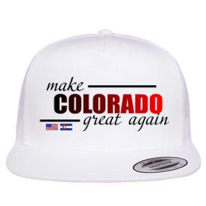 Make Colorado Great Again Flat Bill Trucker Hat