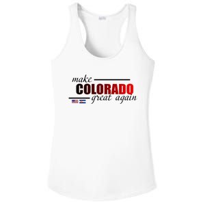 Make Colorado Great Again Ladies PosiCharge Competitor Racerback Tank