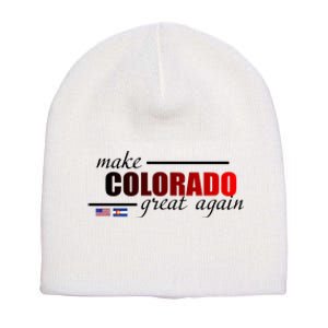 Make Colorado Great Again Short Acrylic Beanie