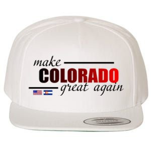 Make Colorado Great Again Wool Snapback Cap