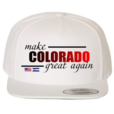 Make Colorado Great Again Wool Snapback Cap