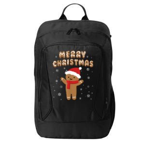 Merry Christmas Gingerbread Merry Christmas Cookie Bakers City Backpack