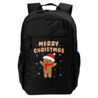 Merry Christmas Gingerbread Merry Christmas Cookie Bakers Daily Commute Backpack