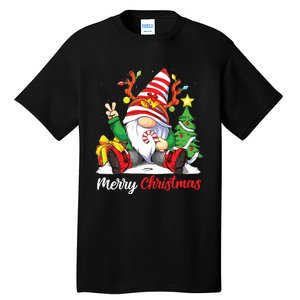 Merry Christmas Gnome Family Christmas Shirts For Women Tall T-Shirt