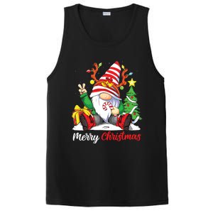 Merry Christmas Gnome Family Christmas Shirts For Women PosiCharge Competitor Tank