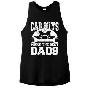 Mechanic Car Guys Make The Best Dads Fathers Day Ladies PosiCharge Tri-Blend Wicking Tank