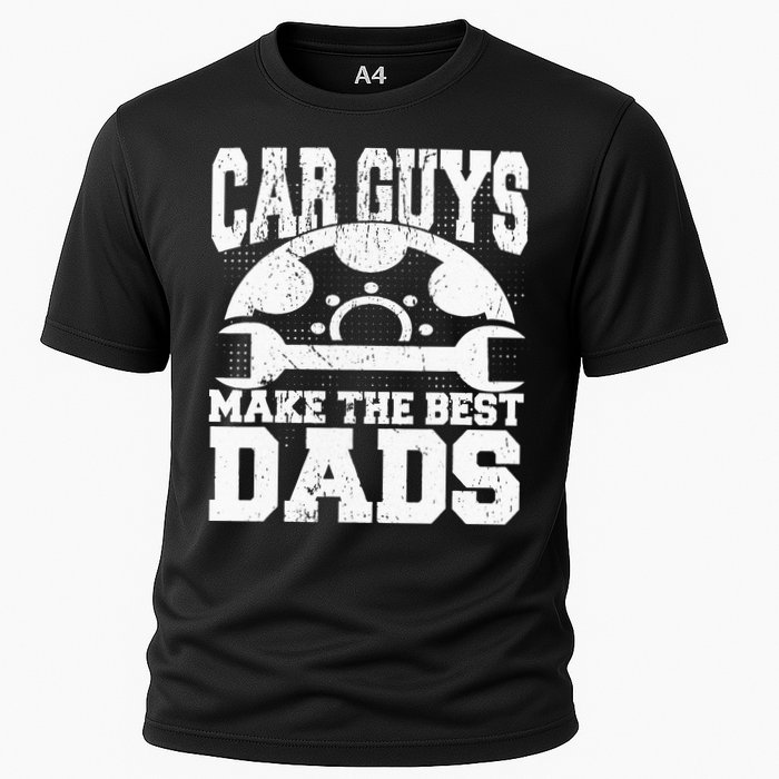 Mechanic Car Guys Make The Best Dads Fathers Day Cooling Performance Crew T-Shirt