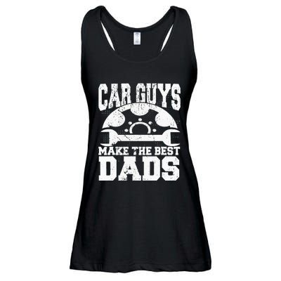 Mechanic Car Guys Make The Best Dads Fathers Day Ladies Essential Flowy Tank