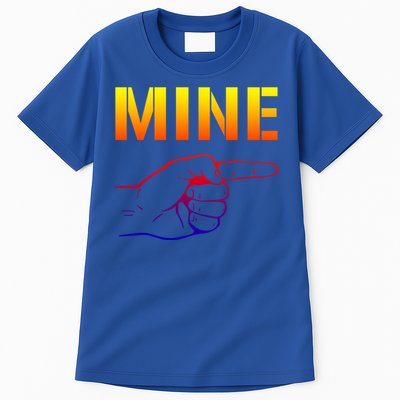 Mine Cool Gift Valentine's Day Meaningful Gift Tall T-Shirt