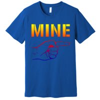 Mine Cool Gift Valentine's Day Meaningful Gift Premium T-Shirt