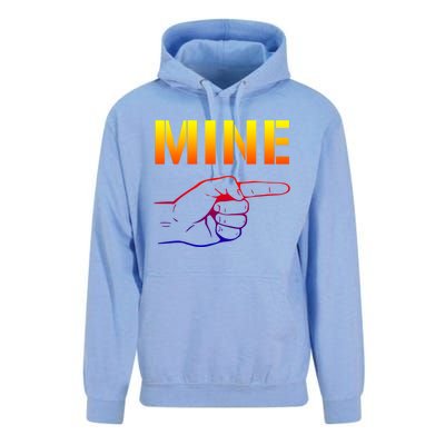 Mine Cool Gift Valentine's Day Meaningful Gift Unisex Surf Hoodie